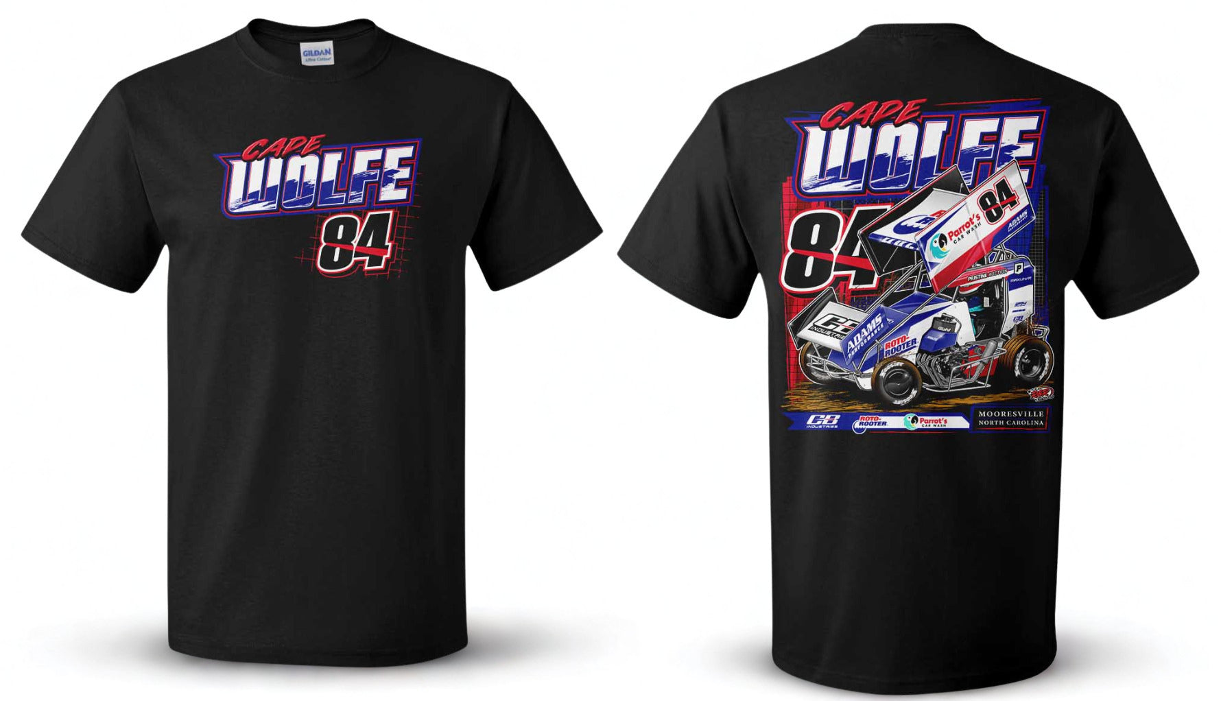 Cade Wolfe #84 Racing T-Shirt
